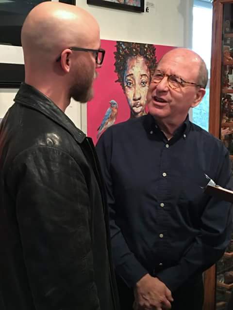 2016 Jerry Saltz Critique of Craig Paul Nowak Painting "Hair Pull", Museum of New Art, Detroit Biennale